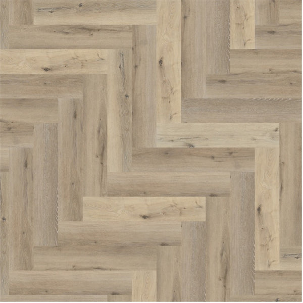 YUP Herringbone light oak dryback