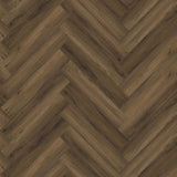 Floor life YUP Paddington Herringbone dryback warm brown