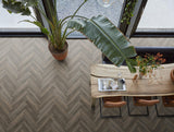 Floor life YUP Paddington Herringbone dryback dark grey